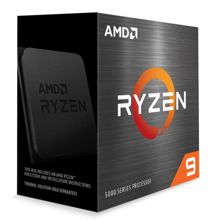 Foto AMD Ryzen 9 5950X Box