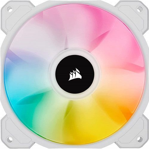 Corsair iCUE SP120 RGB Elite Blanco