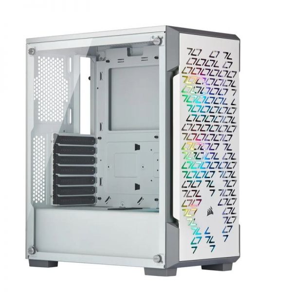 Corsair iCue 220T RGB Airflow Blanca