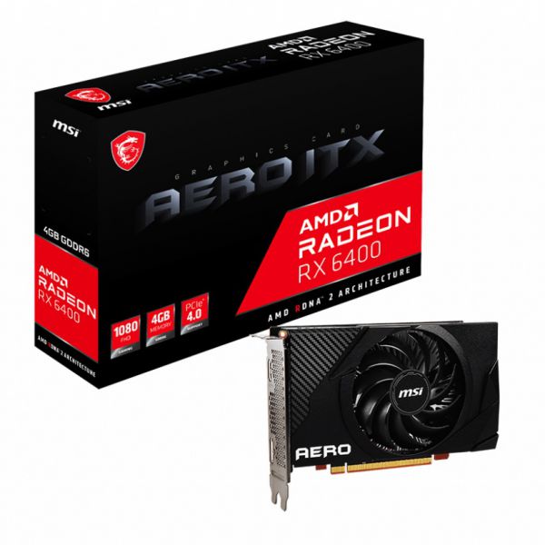 MSI Radeon RX 6400 Aero ITX 4G