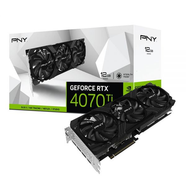 PNY GeForce RTX 4070 Ti 12GB Verto LED Triple Fan