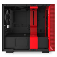 Foto NZXT H210I Negra-Roja